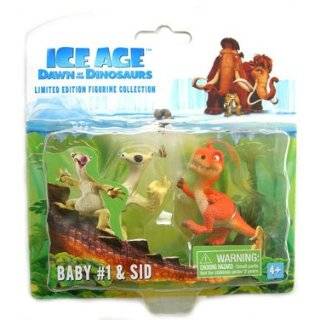 Ice Age 3 Dawn of the Dinosaurs   Baby 1 & Sid Figure Set