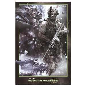  Call of Duty Modern Warfare 2 Movie Poster, 24 x 36 