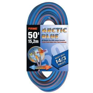 Prime LT530730 Heavy Duty 50 Foot Artic Blue All Weather TPE Extension 