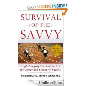 Survival of the Savvy Rick Brandon, Marty Seldman  Kindle 