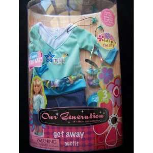  Our Generation   Get Away Outfit Toys & Games
