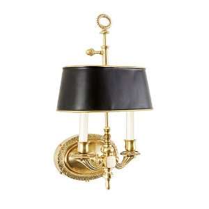  Wildwood Lamps 65200 Demetrius Sconces in Antique Brass 