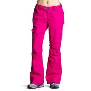  The North Face Shawty Ski Pants Fuschia Pink Womens Sz L 