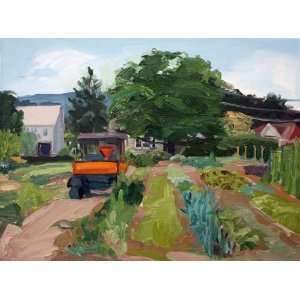  Organic Garden, giclee print of oil painting by Maryland 