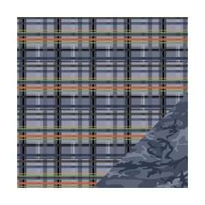 TaDa Just Chillin Double Sided Paper 12X12 Totally Plaid; 25 Items 