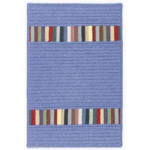  Colonial Mills Reflections rm84 Braided Rug Blue 2x8 