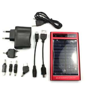  2600mah High Quality Multi function Solar Battery Charger 