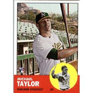  2012 Topps Heritage 176 Michael Taylor   Oakland Athletics 