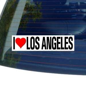  I Love Heart LOS ANGELES   Window Bumper Sticker 