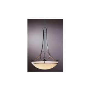 Hubbardton Forge 13 3112 07 G20 LONG Scroll 3 Light Ceiling Pendant in 