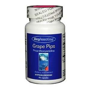  Allergy Research Group   Grape Pips Caps   90