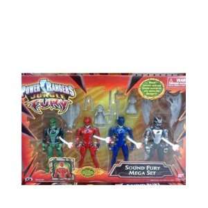  Power Rangers Jungle Fury Sound Fury Mega Set Toys 