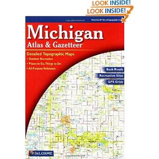 Michigan Atlas & Gazetteer by Delorme Mapping Company ( Paperback 