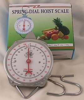 Brand New Quality Metal Hanging Scale Upto 100kg 220lb  