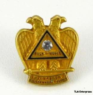 32nd DEGREE Scottish Rite   50 YEARS Masonic PIN BADGE  