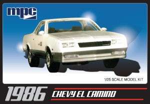 AMT 712 1/25 1986 Chevy El Camino (MPC Boxart Ltd Produ  
