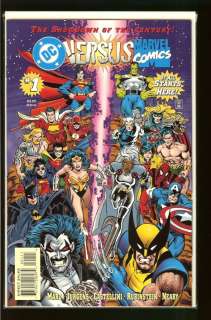   Versus Marvel Comics #1 4 (Complete Series) NM Amalgam Set vs  