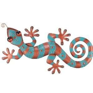  Wall Decor Gecko 20in Copper   Regal Art #5190