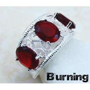  JEWELRY LABORATORY RED GARNET GIFT RING (SIZE 7)   from 