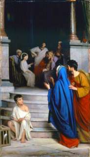 Carl Heinrich Bloch Christ Teaching At The Temple 11X14 Religious 