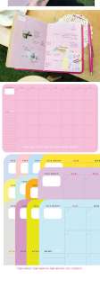 Choo Choo VIVID diary   Purple / Planners Schedule  