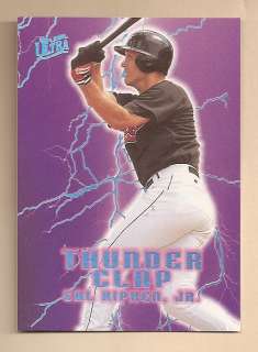   Ripken Jr 1996 Fleer Ultra Thunder Clap #17 ORIOLES BV $40 RARE  