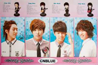 CNBlue Code Name Blue Korean Poster 60x90 cm Boy New  