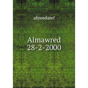  Almawred 28 2 2000 ahmedatef Books