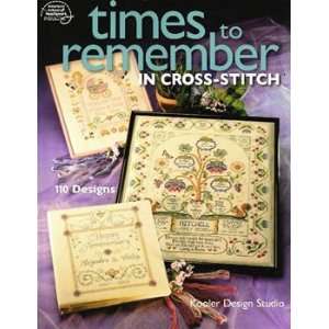    times to remember in cross stitch Cooler Design Studio Books