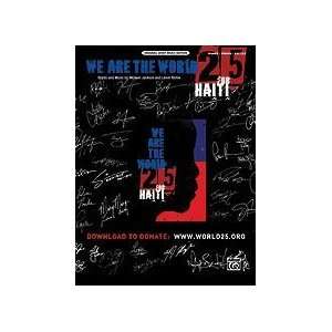  Alfred 00 35170 We Are the World 25 for Haiti   Music Book 