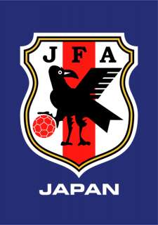 Japan Football Association JFA Soccer Car Sticker 4X5  