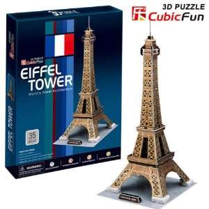  3D Puzzle   Eiffel Tower (Regular) Toys & Games