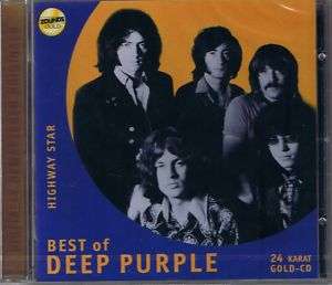 Deep Purple Highway Star 24 Ca. Zounds Gold CD NEW Seal  