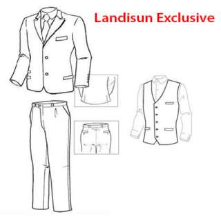 Landisun Custom Made Suits Design 001 &Choosing Fabric1  