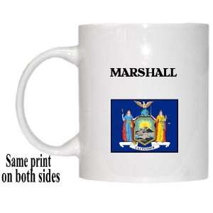    US State Flag   MARSHALL, New York (NY) Mug 