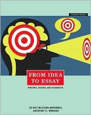 From Idea to Essay, (0495912123), Jo Ray McCuen Metherell, Textbooks 