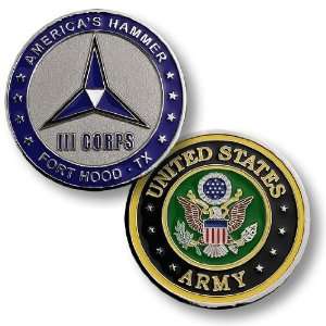 Ft. Hood III Corps Challenge Coin
