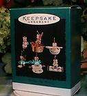 Hallmark Tiny Baking Treats 1994 six miniature set