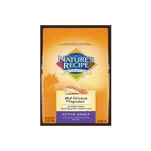  Recipe Active Adult Chicken and Brown Rice Recipe Dry Cat Food 14 lb