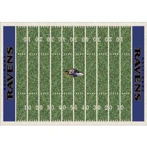   /1009 NFL Homefield Baltimore Ravens Football Rug Size 310 x 54