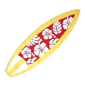  Shortboard Rug / Floral / Yellow Red Furniture & Decor