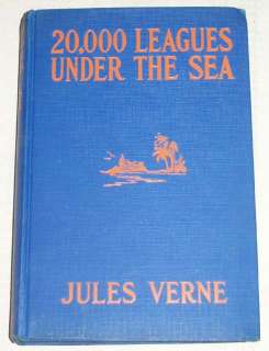 Verne 20,000 LEAGUES UNDER THE SEA HC DJ 1917  