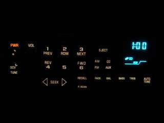 Gm 97 04 Corvette C5 CD Radio  AUX Ipod SAT input 16257601 30 days 