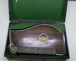 ANTIQUE GUITAR ZITHER BOXED  