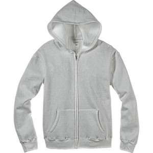 NWT WOMENS GRAY ZIP FRONT HOODIE JACKET S SMALL  