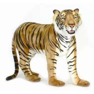  Hansa 4329 70 Life Size Standing Tiger Stuffed Animal 