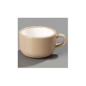  Carlisle 4512 19 Jumbo Soup and Latte Mug Stone SAN 12oz 2 