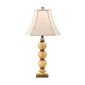 Wildwood Lamps 46666 Stacked 1 Light Table Lamps in Hand Painted Faux 