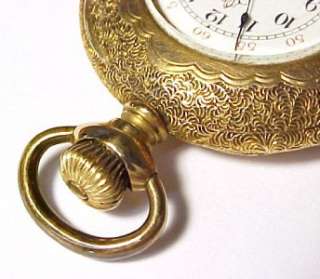 Elgin 1893 Antique Pocket Watch 0s / 11 Jewels; EXC 14K Gold Filled 