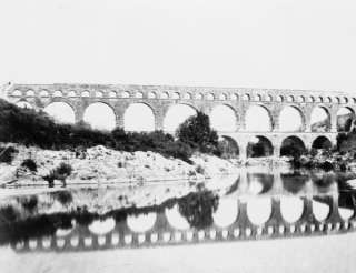 Description 1900 photo Pont Du Gard. Roman acqueductsic. Supplying 